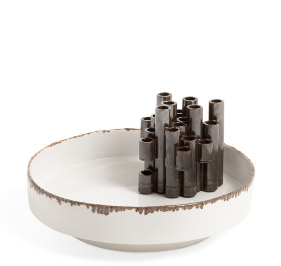 Oasi tray by Giorgetti – Italian-made accessory with luxury and modern Italian design. Perfect for botanical arrangements. Available at Home Resource of Sarasota Florida. by Giorgetti for sale at Home Resource Modern Furniture Store Sarasota Florida