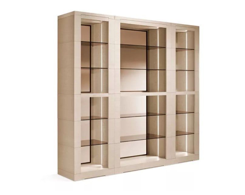 Oli bookcase by Giorgetti – Italian-made with luxury, functional elegance, and contemporary design. Available at Home Resource of Sarasota Florida. by Giorgetti for sale at Home Resource Modern Furniture Store Sarasota Florida