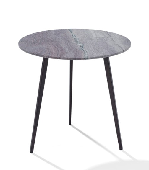 Draenert Tosca outdoor coffee and side tables with natural stone tops, delicate edges, and steel frames in dark bronze. Available at Home Resource of Sarasota.
 by DRAENERT for sale at Home Resource Modern Furniture Store Sarasota Florida