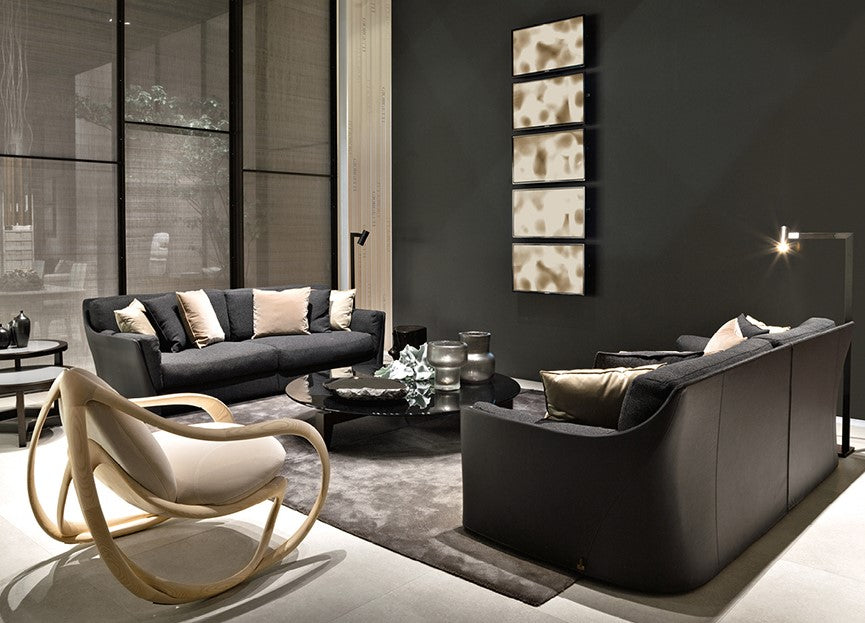 The Vittoria Sofa by Giorgetti combines luxury, functional elegance, and Italian-made craftsmanship for a contemporary living room. Available at Home Resource of Sarasota Florida. by Giorgetti for sale at Home Resource Modern Furniture Store Sarasota Florida