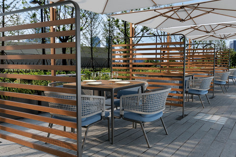 Freestanding Trellis Screen by TUUCI