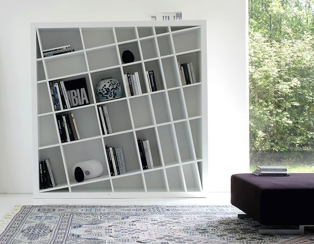 Giano K Bookcase  by ESTEL, available at the Home Resource furniture store Sarasota Florida