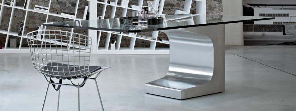 Niemeyer Desk  by ESTEL, available at the Home Resource furniture store Sarasota Florida