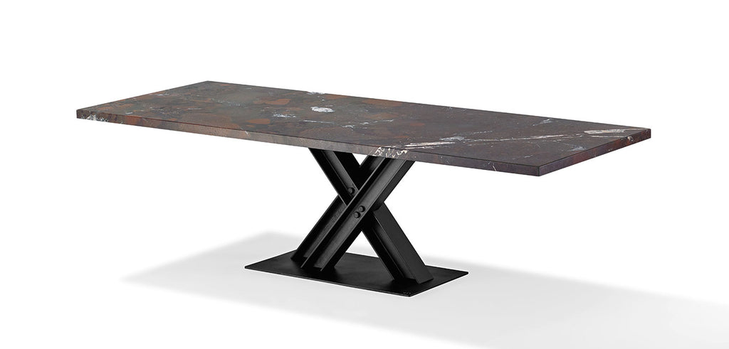 VICTOR DINING TABLE  by DRAENERT, available at the Home Resource furniture store Sarasota Florida
