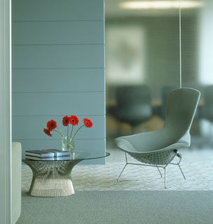 Bertoia Bird Lounge Chair and Ottoman by Knoll for sale at Home Resource Modern Furniture Store Sarasota Florida