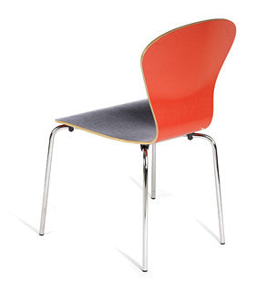 Sprite Stacking Chair  by Knoll, available at the Home Resource furniture store Sarasota Florida