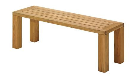 Square Bench by Gloster for sale at Home Resource Modern Furniture Store Sarasota Florida
