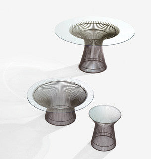 Platner Coffee and Side Tables by Knoll for sale at Home Resource Modern Furniture Store Sarasota Florida