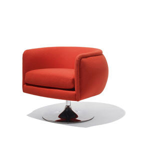 D'URSO SWIVEL LOUNGE CHAIR by Knoll for sale at Home Resource Modern Furniture Store Sarasota Florida
