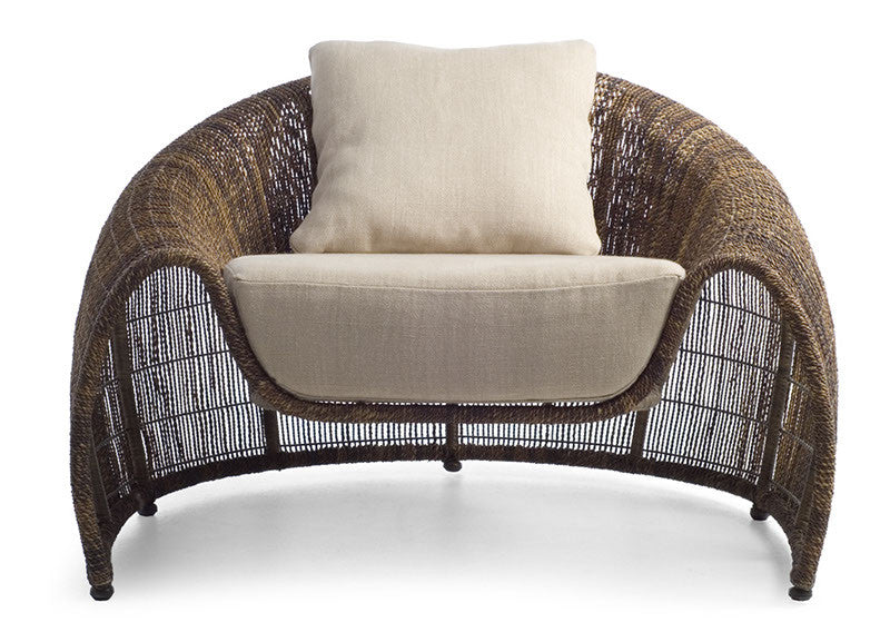 Croissant Easy Chair by Kenneth Cobonpue for sale at Home Resource Modern Furniture Store Sarasota Florida