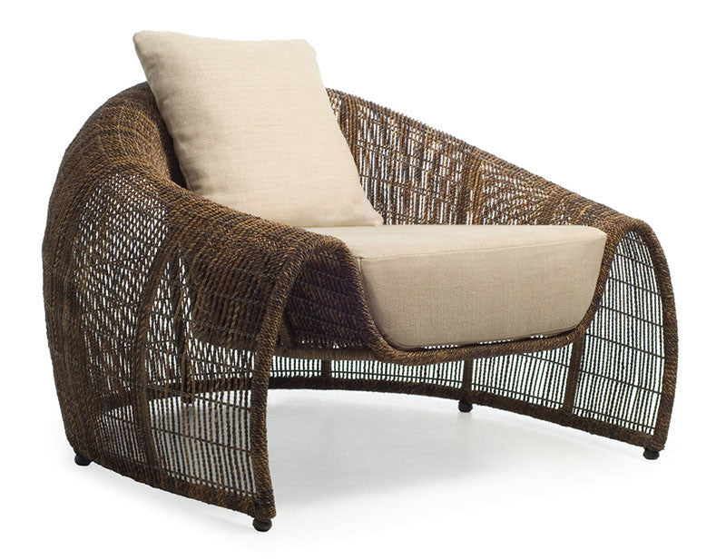 Croissant Easy Chair  by Kenneth Cobonpue, available at the Home Resource furniture store Sarasota Florida