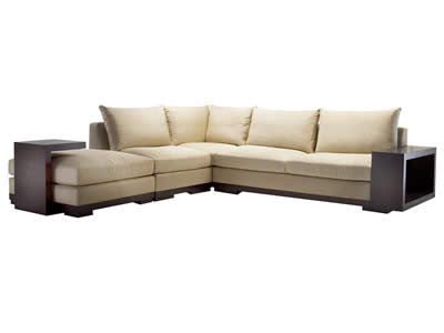 Caramelo Sectional  by Adriana Hoyos, available at the Home Resource furniture store Sarasota Florida