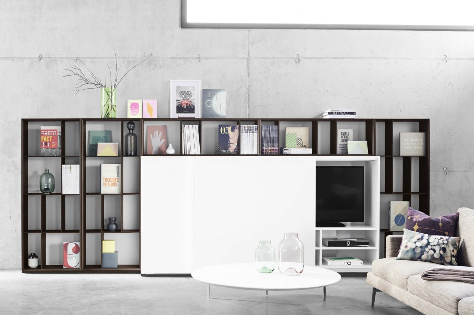 ALEA WALL SHELVING  by KETTNAKER, available at the Home Resource furniture store Sarasota Florida