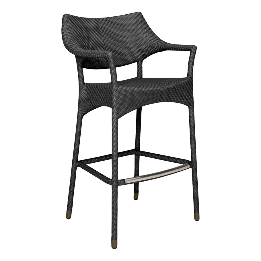 AMARI BARSTOOL WITH ARMS  by Janus et Cie, available at the Home Resource furniture store Sarasota Florida