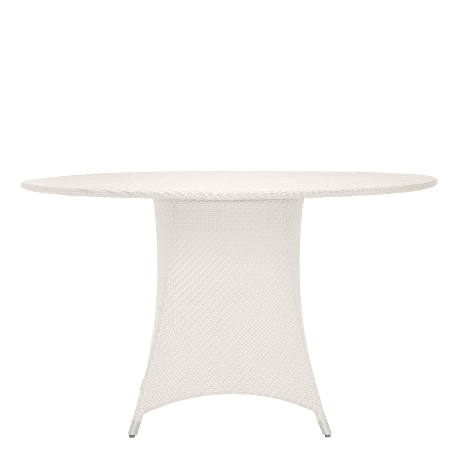 AMARI FULLY WOVEN DINING TABLE 130  by Janus et Cie, available at the Home Resource furniture store Sarasota Florida