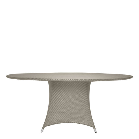 AMARI FULLY WOVEN DINING TABLE by Janus et Cie