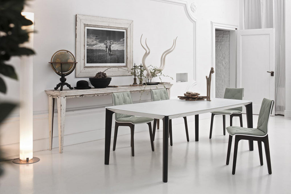 VERSUS DINING TABLE  by BonTempi, available at the Home Resource furniture store Sarasota Florida