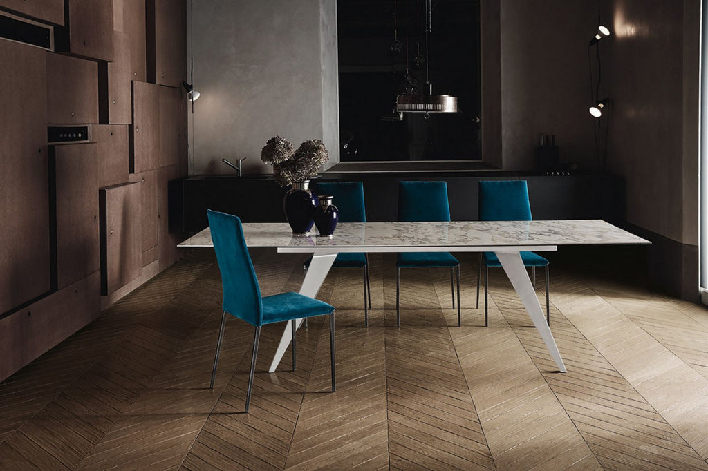 RAMOS DINING TABLE  by BonTempi, available at the Home Resource furniture store Sarasota Florida