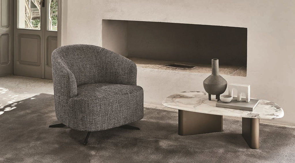 COPINE GIREVOLE  by Porada, available at the Home Resource furniture store Sarasota Florida