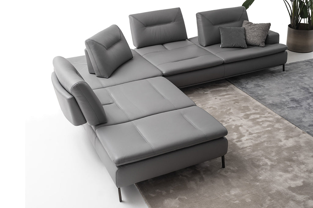 CAVOUR SECTIONAL by NICOLINE for sale at Home Resource Modern Furniture Store Sarasota Florida