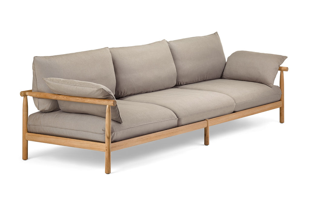 TIBBO 3 SEATER SOFA  by Dedon, available at the Home Resource furniture store Sarasota Florida
