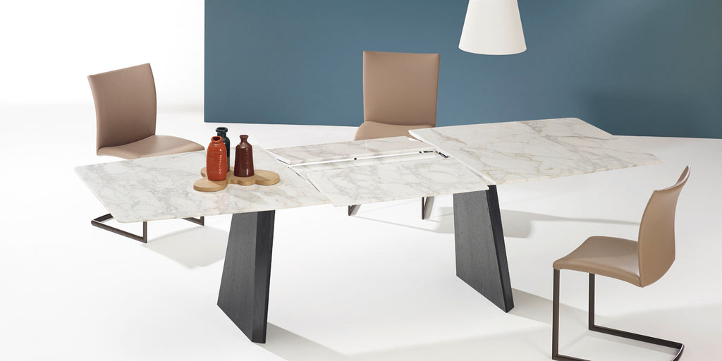 FONTANA DINING TABLE  by DRAENERT, available at the Home Resource furniture store Sarasota Florida