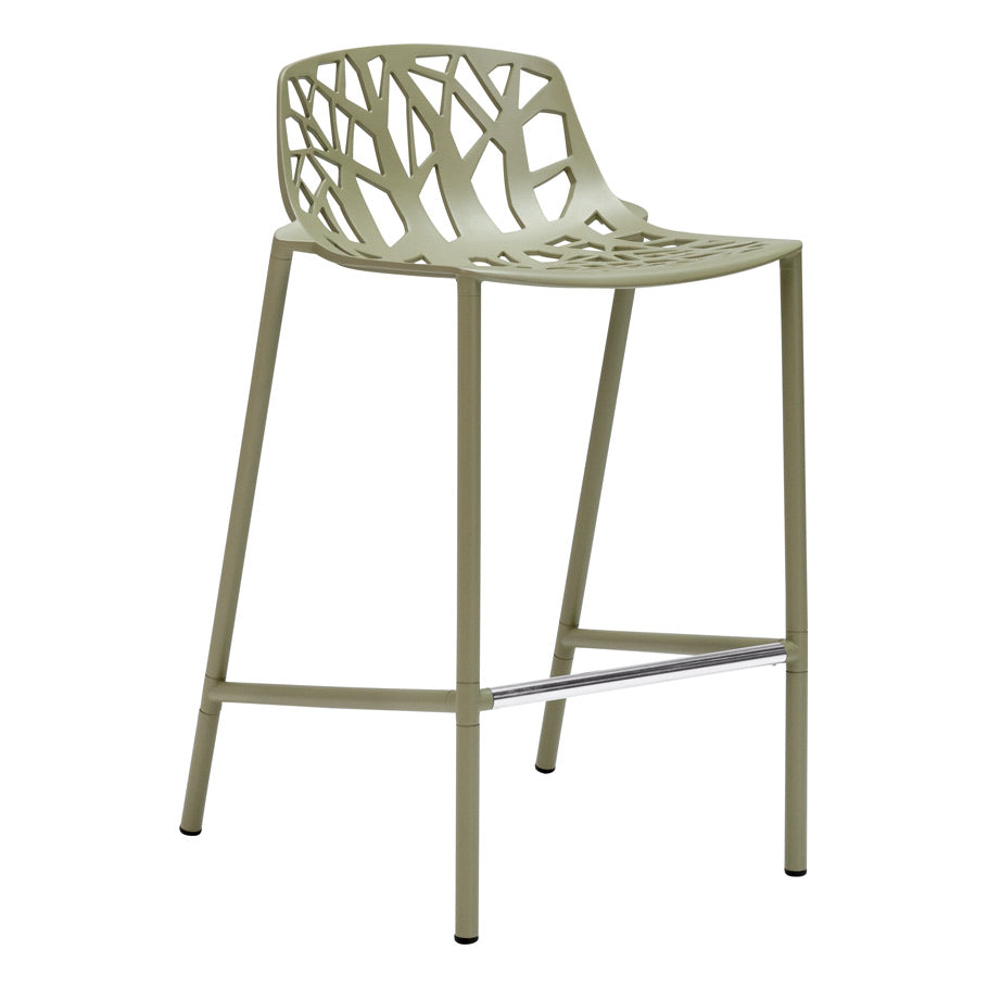 FOREST LOW BACK COUNTER STOOL  by Janus et Cie, available at the Home Resource furniture store Sarasota Florida