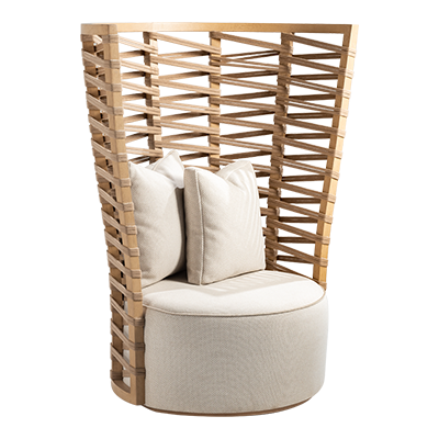 Galapagos Iconic Chair  by Adriana Hoyos, available at the Home Resource furniture store Sarasota Florida