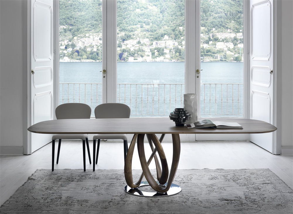 INFINITY DINING TABLE by Porada for sale at Home Resource Modern Furniture Store Sarasota Florida
