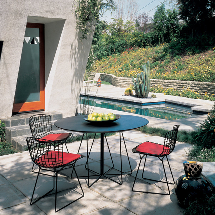 BERTOIA OUTDOOR SIDE CHAIR by Knoll for sale at Home Resource Modern Furniture Store Sarasota Florida