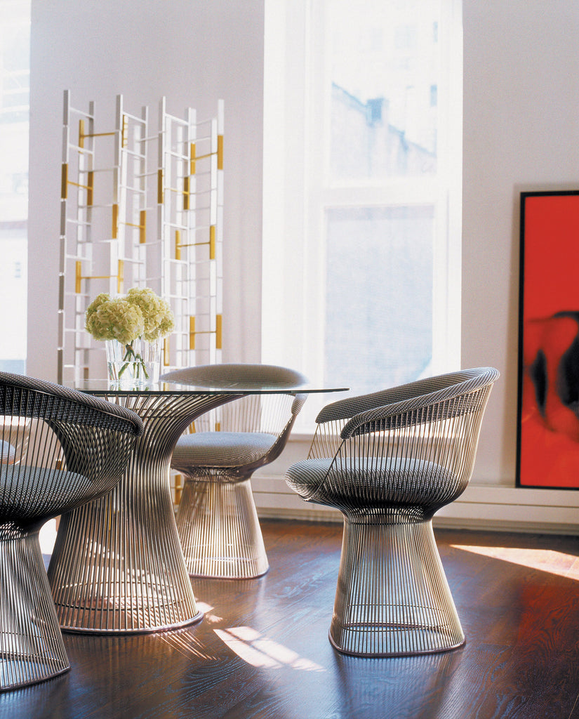 PLATNER DINING CHAIR  by Knoll, available at the Home Resource furniture store Sarasota Florida