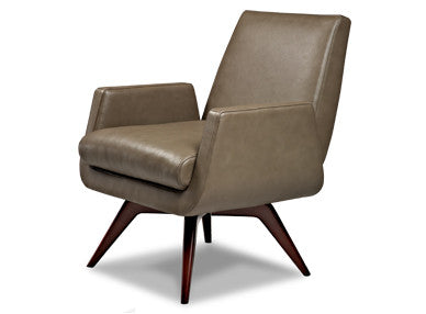 Marshall Chair  by American Leather, available at the Home Resource furniture store Sarasota Florida