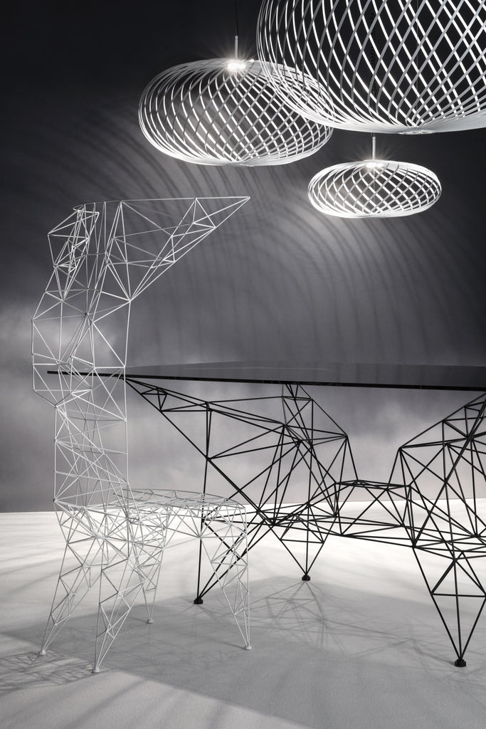 PYLON DINING TABLE by TOM DIXON for sale at Home Resource Modern Furniture Store Sarasota Florida