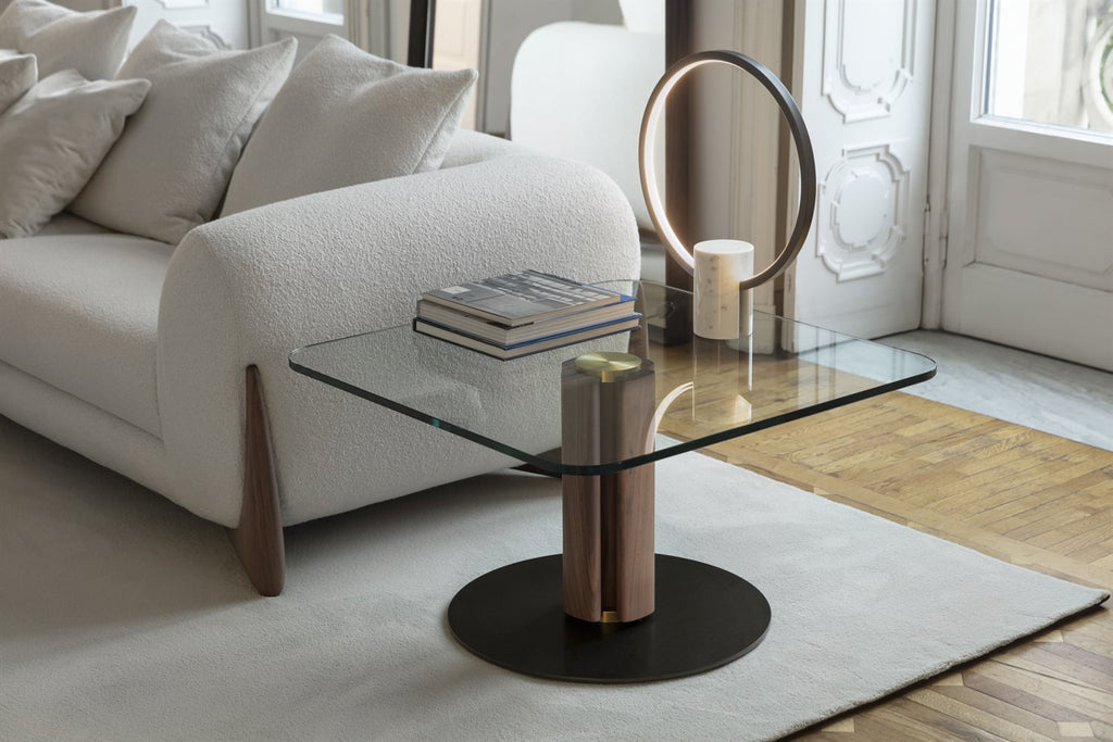 QUADRIFOGLIO COFFEE TABLE & SIDE TABLE by Porada for sale at Home Resource Modern Furniture Store Sarasota Florida