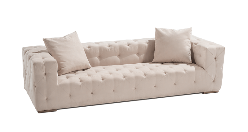 AH SIGNATURE QUILTED SOFA  by Adriana Hoyos, available at the Home Resource furniture store Sarasota Florida