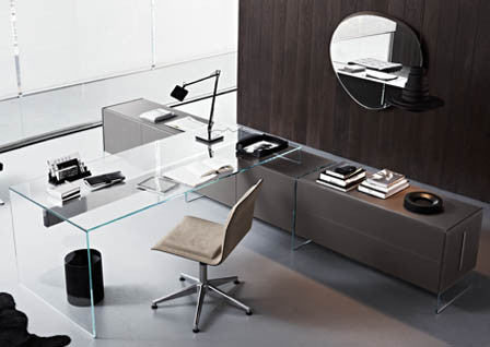 Air Desk by Gallotti & Radice for sale at Home Resource Modern Furniture Store Sarasota Florida
