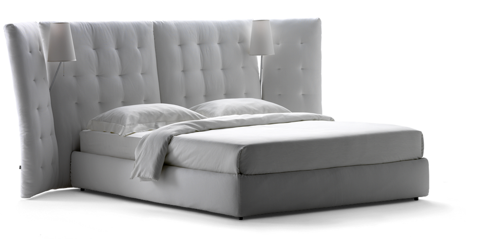 Angle Bed  by Flou, available at the Home Resource furniture store Sarasota Florida