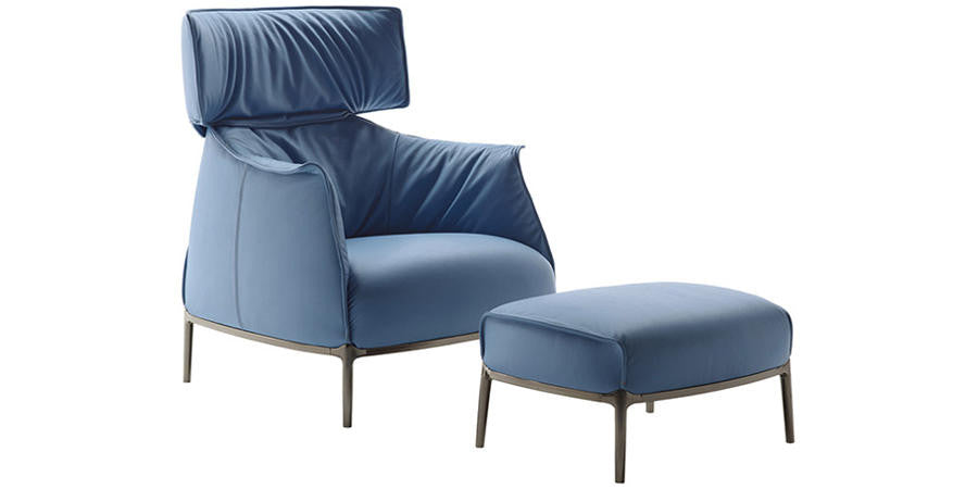 Archibald Armchair by Poltrona Frau for sale at Home Resource Modern Furniture Store Sarasota Florida