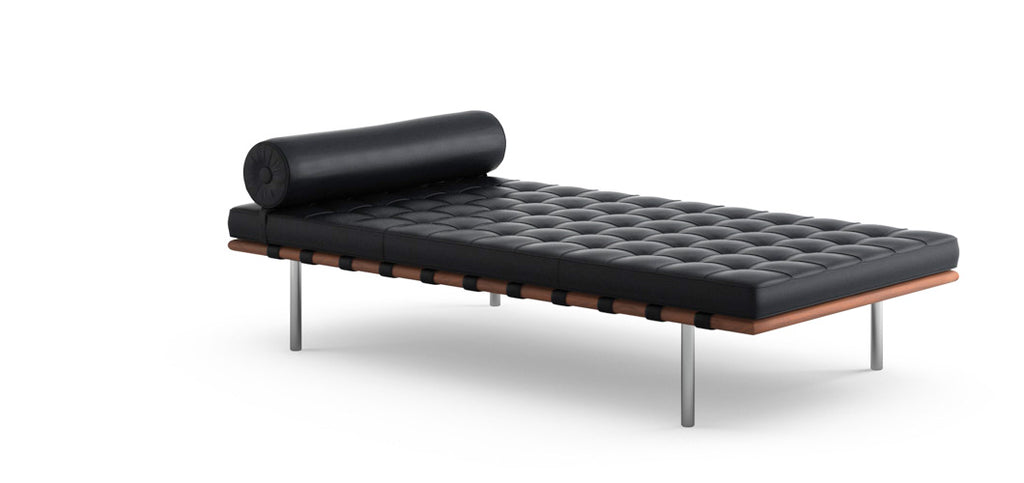 Barcelona Couch  by Knoll, available at the Home Resource furniture store Sarasota Florida