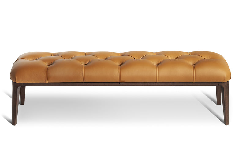 GLENN BENCH  by Poltrona Frau, available at the Home Resource furniture store Sarasota Florida
