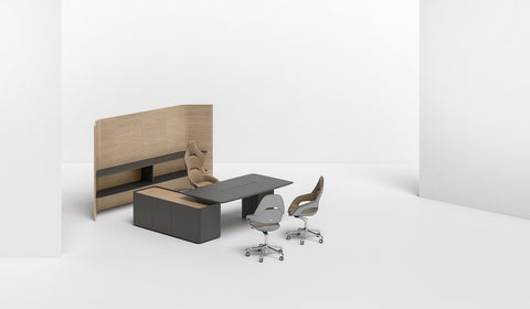 TRUST ICONIC DESK by Poltrona Frau