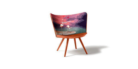 EMBROIDERY CHAIR by Cappellini