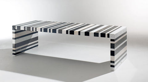 BARCODE DINING TABLE by DRAENERT