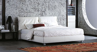 Nathalie Bed  by Flou, available at the Home Resource furniture store Sarasota Florida