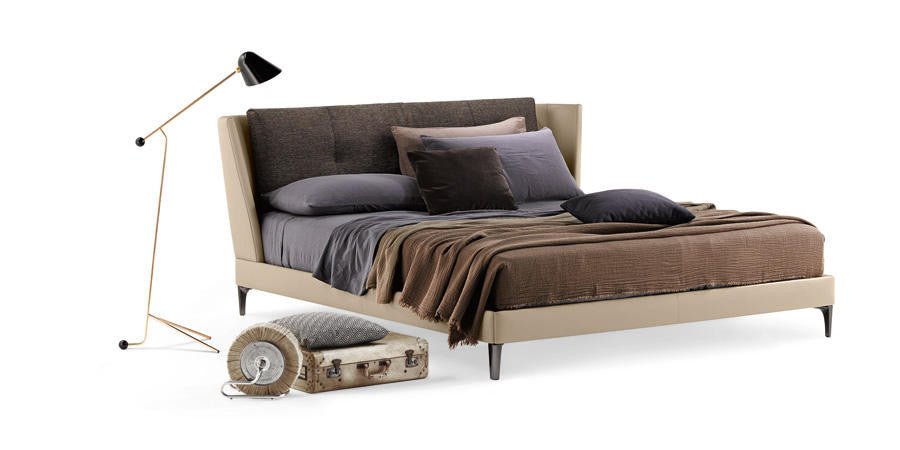 Bretagne Bed  by Poltrona Frau, available at the Home Resource furniture store Sarasota Florida