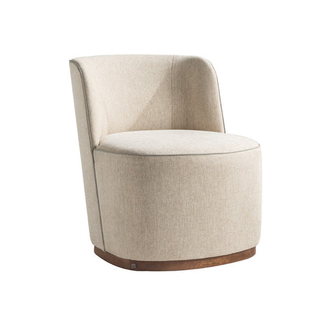 Galapagos Upholstered Swivel Chair by Adriana Hoyos