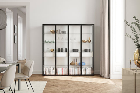 GLAMOUR GLASS CABINET by KETTNAKER