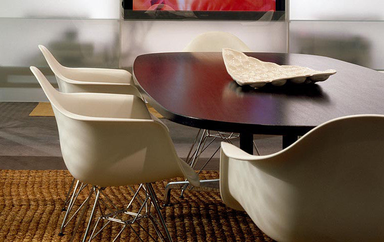 Eames Molded Plastic Chairs by Herman Miller for sale at Home Resource Modern Furniture Store Sarasota Florida