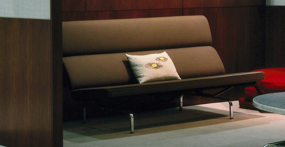 Eames Sofa Compact by Herman Miller for sale at Home Resource Modern Furniture Store Sarasota Florida