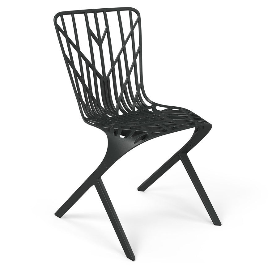 Washington SkeletonTM Aluminum Side Chair by Knoll for sale at Home Resource Modern Furniture Store Sarasota Florida